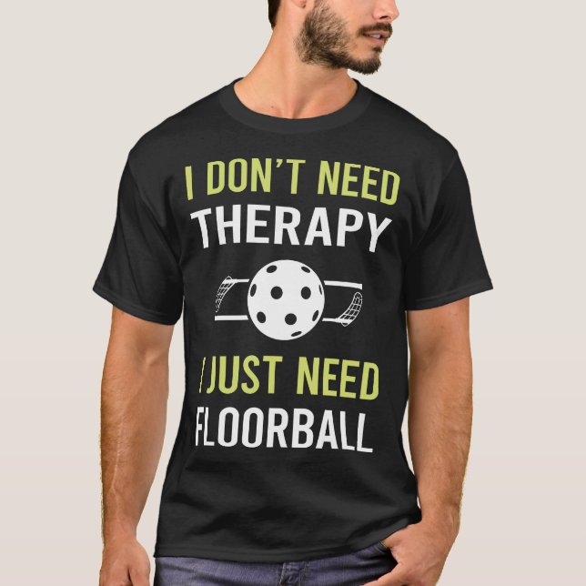 T-shirt Floorball thérapeutique (Devant)