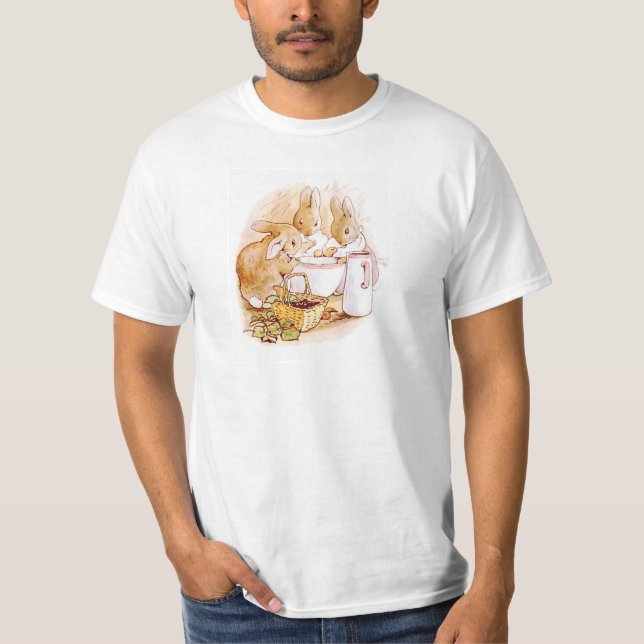 T-shirt Flopsy Et Cottontail Beatrix Potter (Devant)