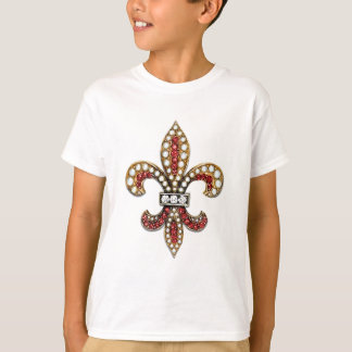 T-shirt Flor De Lis Fleur De Lis Bijoux Nouvelle-Orléans