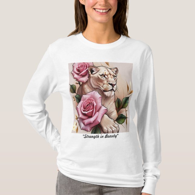 T-shirt "Floraison Royale" (Devant)