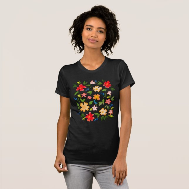 T-shirt Floral (Devant entier)