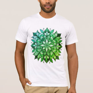 T-shirt Floral Abstrait