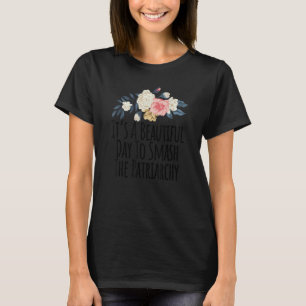 T-shirt Floral Cute C'est une belle journée pour masquer l