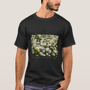 T-shirt Floral Daisy Art Fleur Streetwear Esthétique Casua