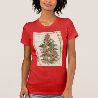 T-shirt floral d'hiver