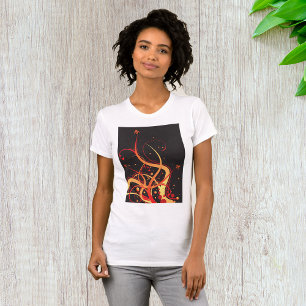 T-shirt Floral Été Femme