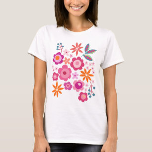 T-shirt Floral Femme