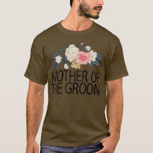T-shirt Floral Flowers, Mother Of The Groom