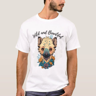 T-shirt Floral Hyena