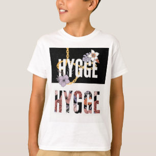 T-shirt Floral HYGGE - Cosy Nordic Aesthetique ave