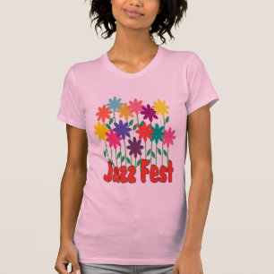 T-shirt Floral Jazz Fest