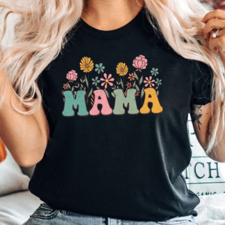 T-shirt Floral Mama