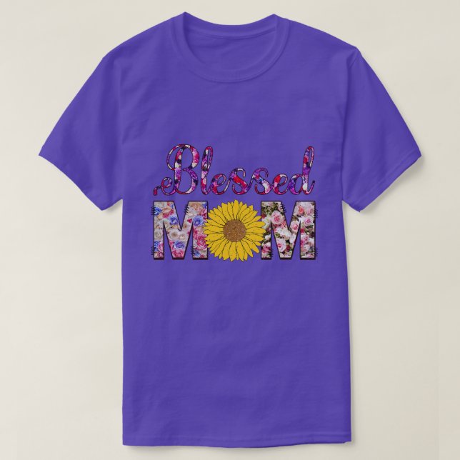 T-shirt Floral Mama 6 (Design devant)