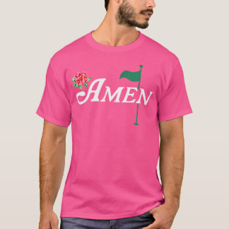T-shirt Floral Master Golfer Golf Lover Golf Fleur WAME