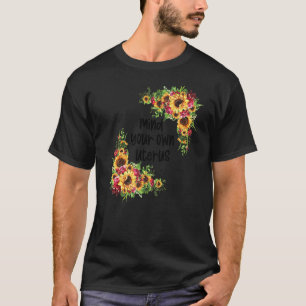 T-shirt Floral Mon Choix Sunflower Feminisme Maman Minute