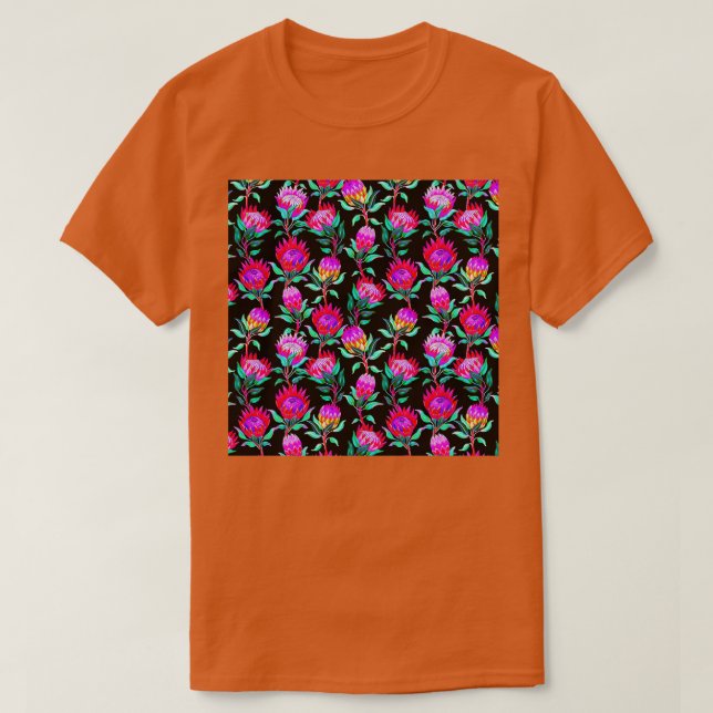 T-shirt Floral Motif coloré (Design devant)