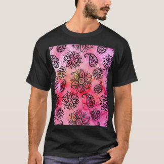 T-shirt Floral ornemental : Ethnic Seamless
