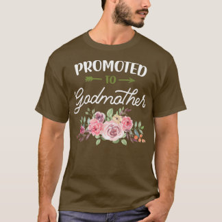 T-shirt Floral Promu Godmère Grossesse Faire-part B