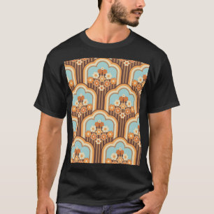 T-shirt Floral Retro : les années 70 revival du papier pei