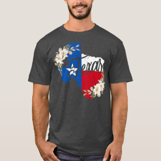 T-shirt Floral Texas