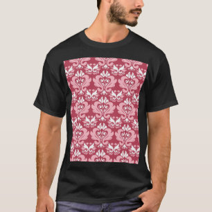 T-shirt Flore rouge : Beige pâle sans joint