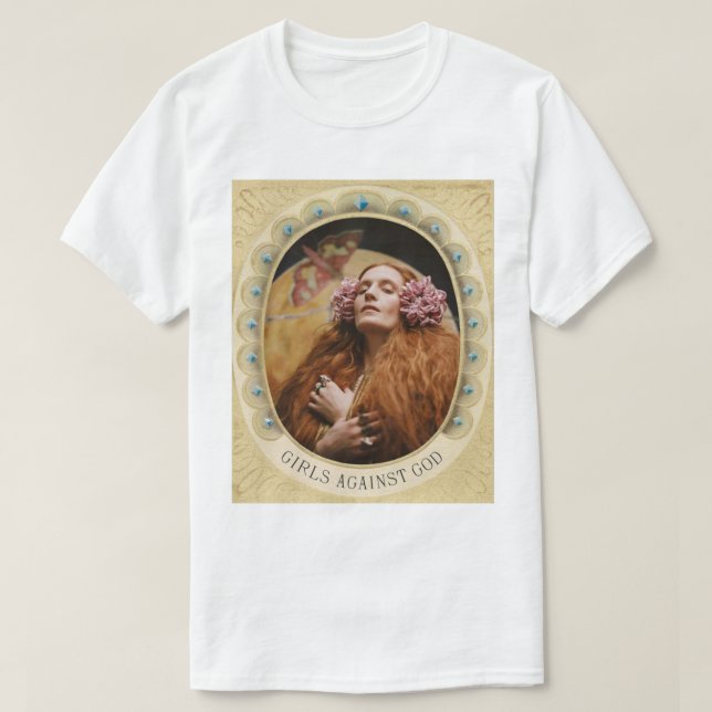 T-SHIRT FLORENCE ET LA MACHINE DANSE FIENT LES FILLES CONT (Design devant)
