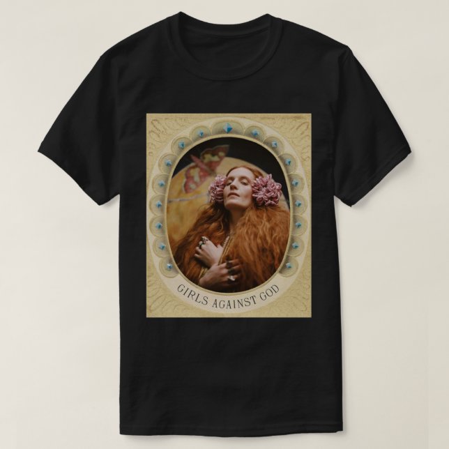T-SHIRT FLORENCE ET LA MACHINE DANSE FIENT LES FILLES CONT (Design devant)