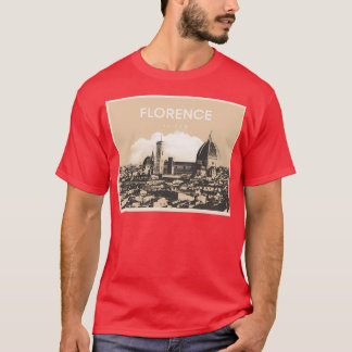 T-shirt Florence Firenze City Cathedral Art