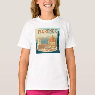 T-shirt Florence, Italie