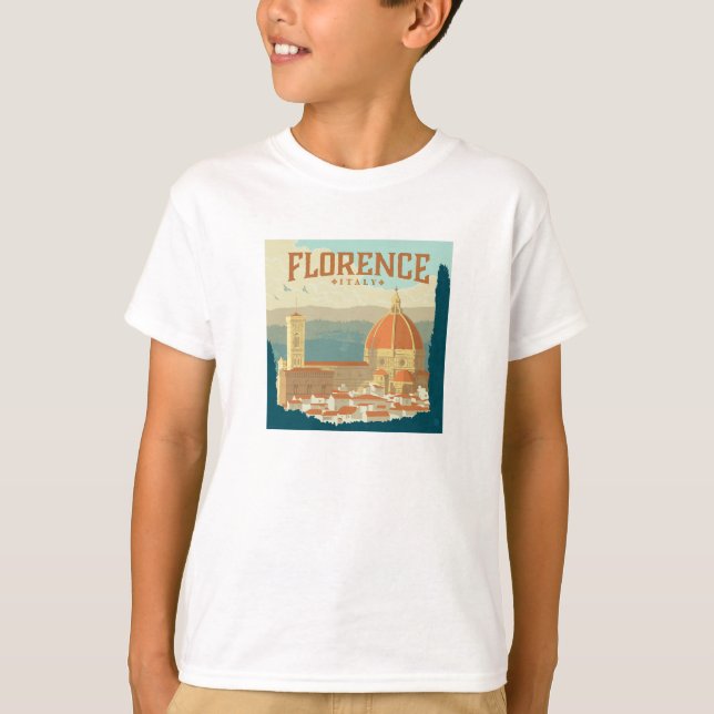 T-shirt Florence, Italie (Devant)