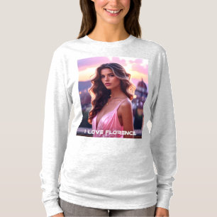 T-SHIRT FLORENCE - J'AIME FLORENCE - ITALIE