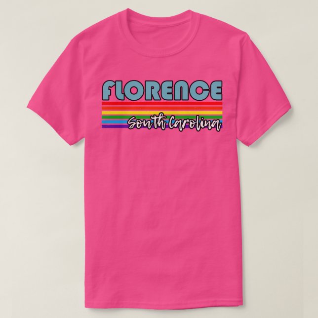 T-shirt Florence South olina Pride Florence LGBT Cadeau LG (Design devant)