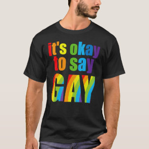 T-shirt Florida Gay C'est bon de dire gay rester fier Lgbt