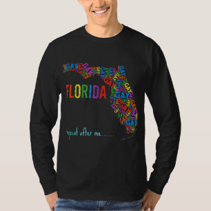T-shirt Florida Gay Say Gay Repeat After Me LGBTQ Gay Righ