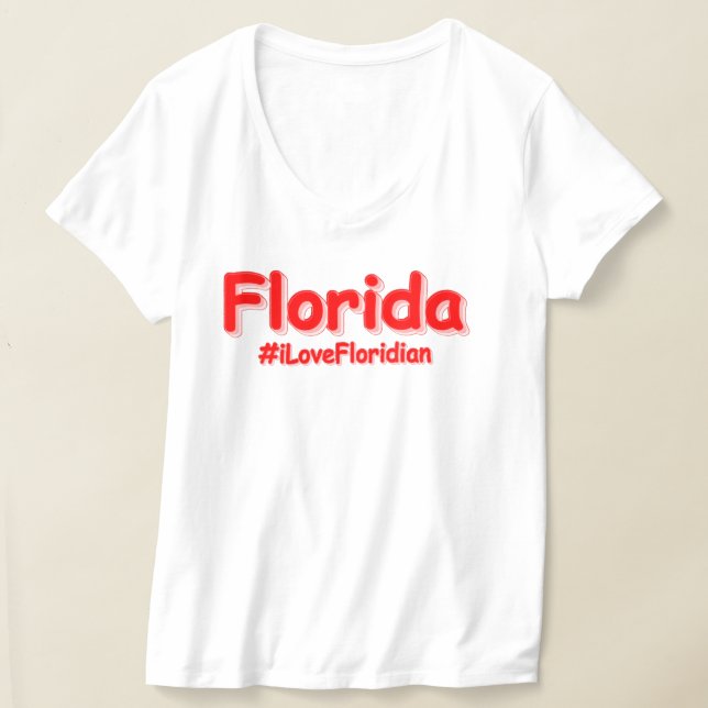 T-shirt "Florida" Joli Design. Acheter maintenant (Poser)