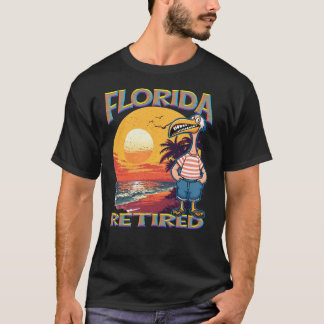 T-shirt Florida RETIRED
