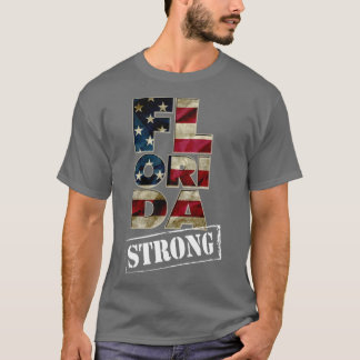 T-shirt Florida Strong United USA Awesome Design Gift Amer