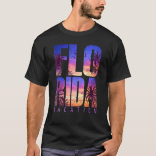 T-shirt Florida Summer Vacation Matching Family Group