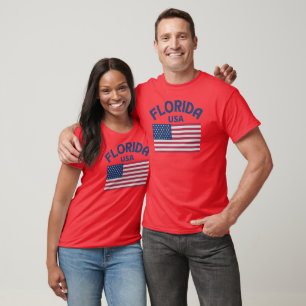 T-shirt Florida vacances patriot usa flag Original