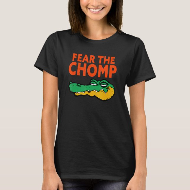 T-shirt Floride Craindre Le Chomp Gator 1 (Devant)