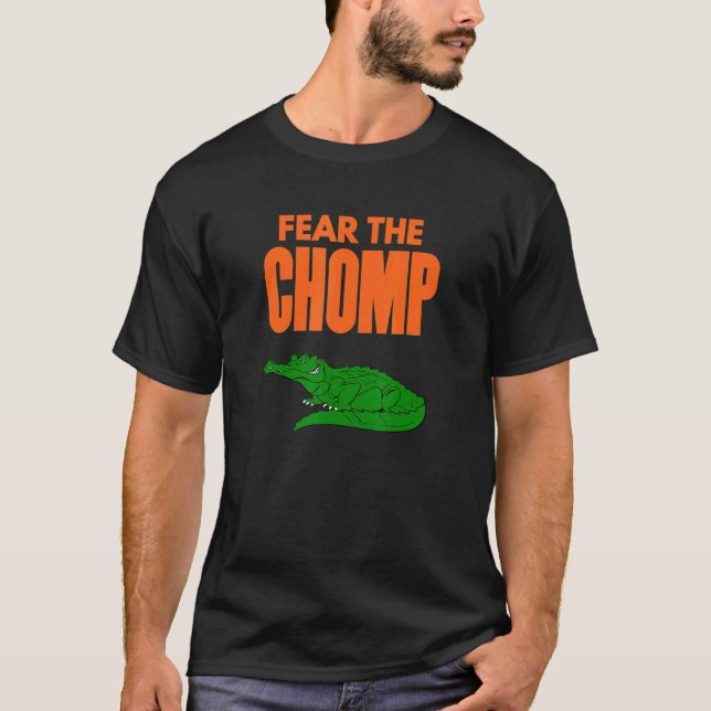 T-shirt Floride Craindre Le Gator Du Chomp (Devant)