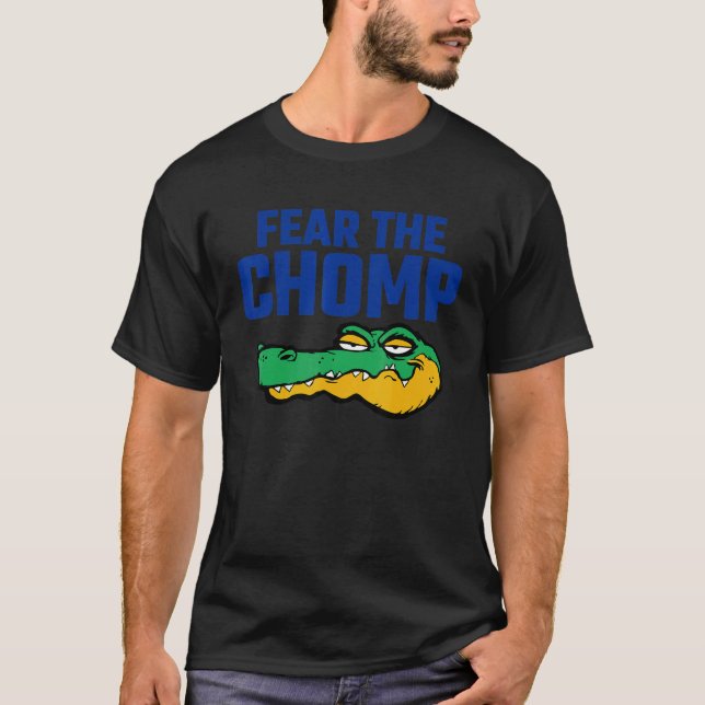 T-shirt Floride Craindre Le Gator Du Chomp (Devant)
