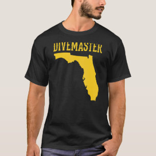 T-shirt Floride Divemaster Plongée instructeur Plongée Plo