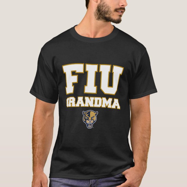 T-shirt Floride International Fiu Panthers Grand-mère (Devant)