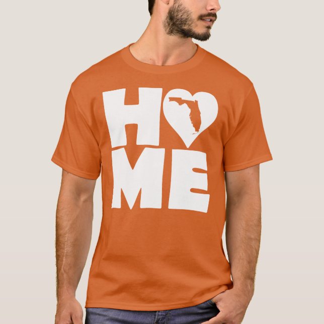 T-Shirt Floride Maison du Cœur Tees (Devant)