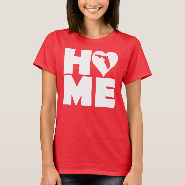 T-Shirt Floride Maison du Cœur Tees (Devant)