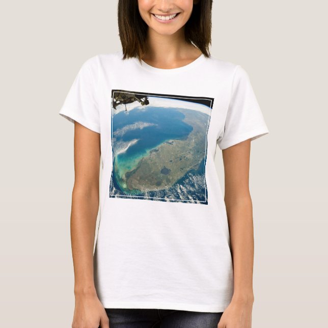 T-shirt Floride Oblique, Sur La Côte Sud-Est (Devant)