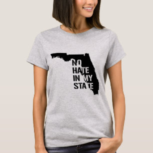 T-shirt Floride : Pas de haine dans mon État