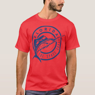 T-shirt Floride Sailfish The Space Coast Blue