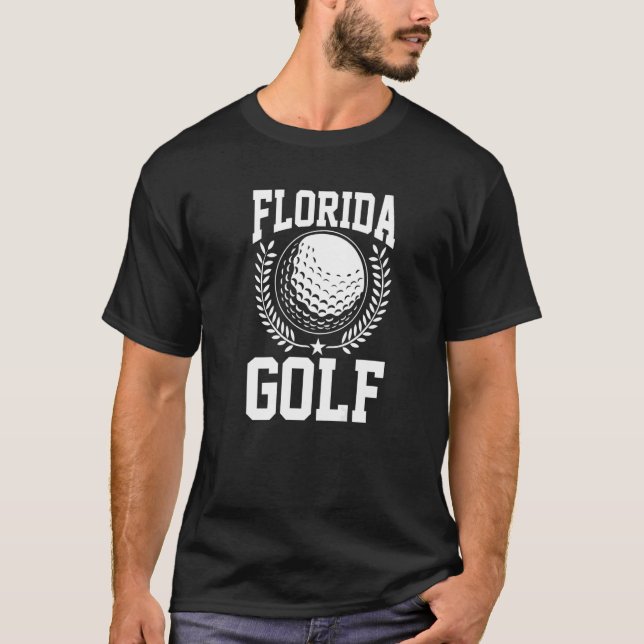 T-shirt Floride Sport Floridian Home State Golf (Devant)